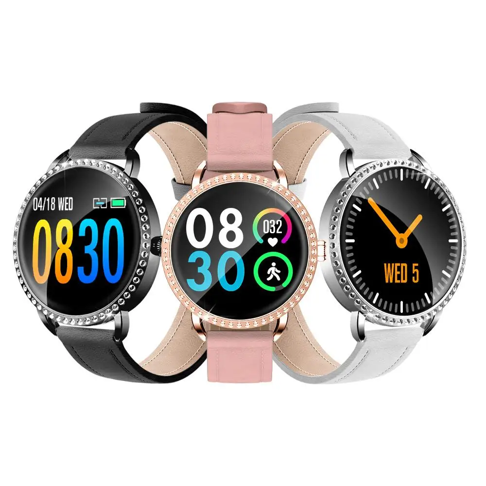 H7 женские Смарт-часы IP67 Водонепроницаемый мониторинг сердечного ритма Bluetooth Smartwatch для Android IOS фитнес-браслет PK H1 H2