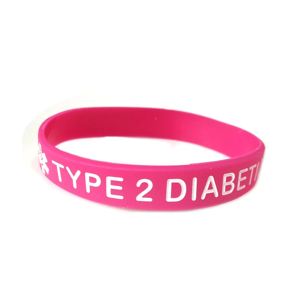 Силиконовый браслет для мужчин и женщин с медицинским оповещением экстренного