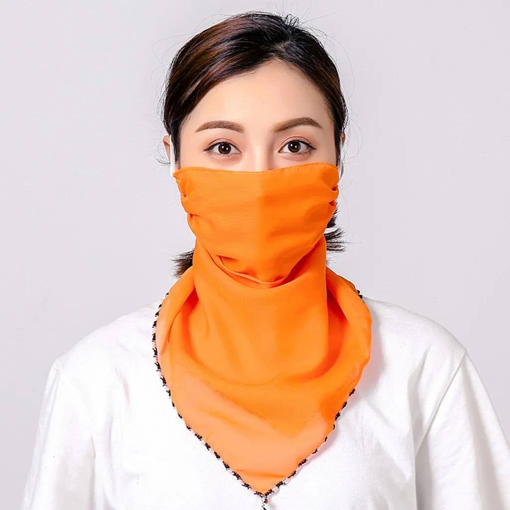 30 # шифоновый шарф для модных женщин солнцезащитный защитный пылезащитный шейный