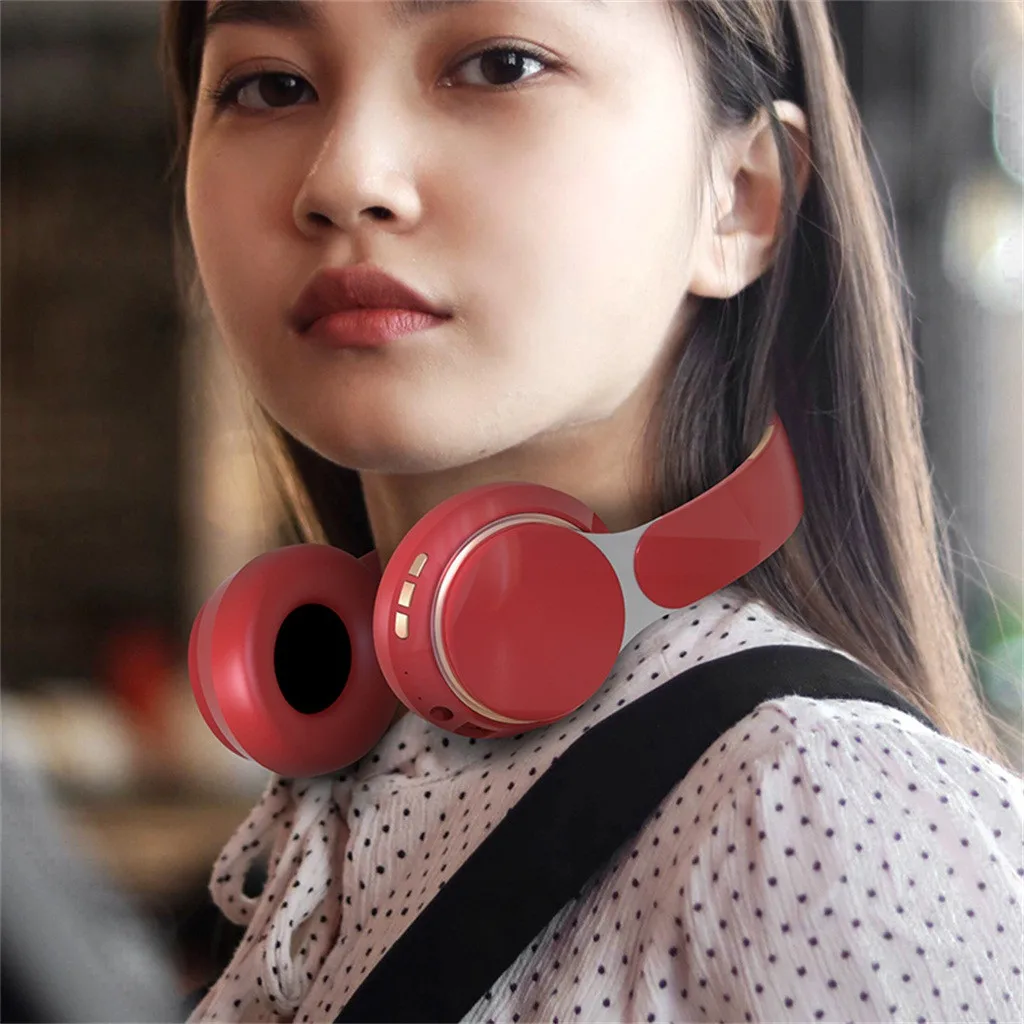 

Геймерская Гарнитура, bluetooth-наушники с микрофоном, складные Hi-Fi наушники для видеоигр, металлические наушники с тяжелыми басами, бесплатная доставка
