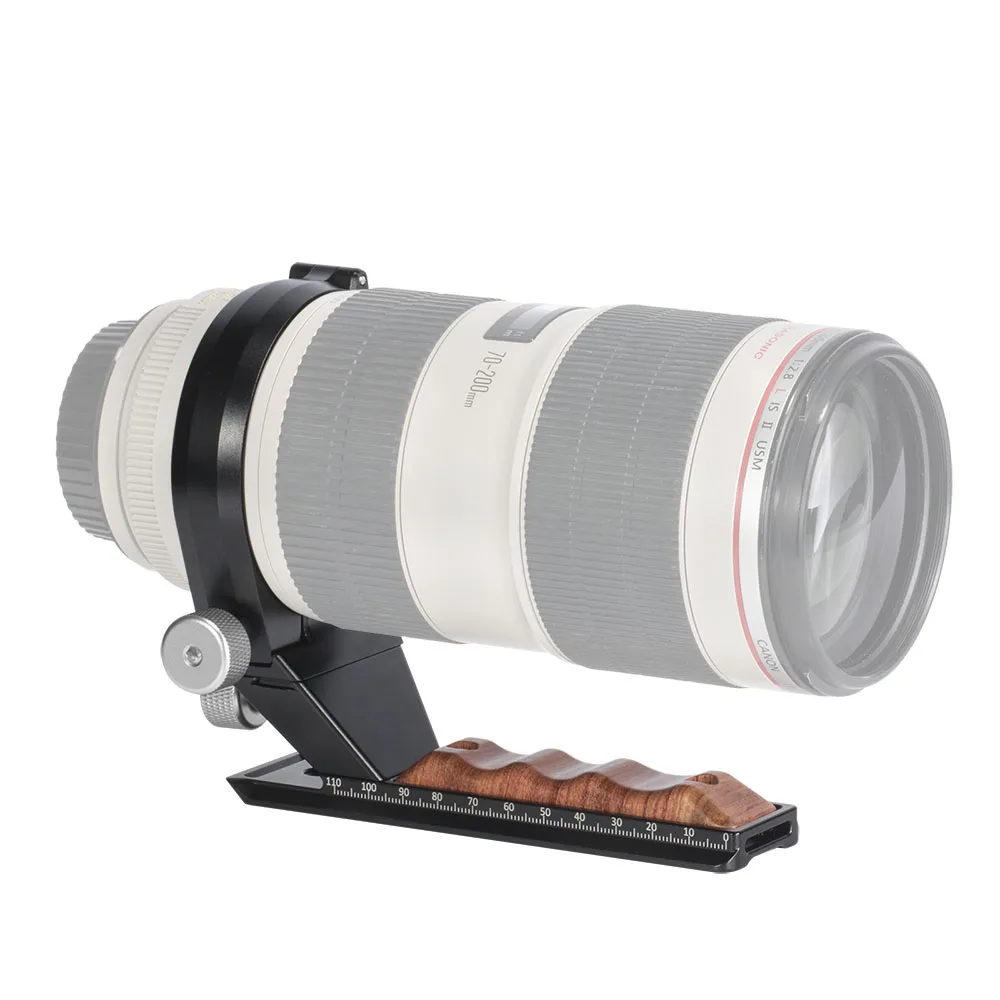 Кольцо для крепления штатива SmallRig для объектива Canon 70-200 мм кольцевой держатель со встроенной пластиной Arca/деревянная ручка-2361