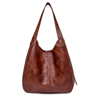 women top handle shopper bags designer high quality soft tote women shoulder bags three layer pocket pu leather luxury handbags