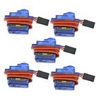 5 шт. SG90 сервопривод для RC 250 450 Вертолет робот самолет автомобиль Лодка SG90 9g микро Серводвигатель для дрона