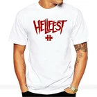 Футболка Hellfest мужская с логотипом музыкального фестиваля из тяжелого металла, размер S - 3Xl