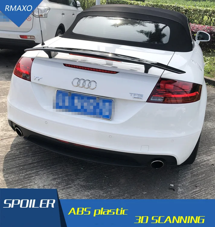 Спойлер для Audi TT 2011 2019 спойлер A5 A7 автомобильный из материала TF и ABS заднее крыло