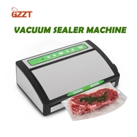 gzzt vacuum sealer machine 1 roll free bag food packaging machine vacuum packer commercial household kitchen equipment 110v 220v