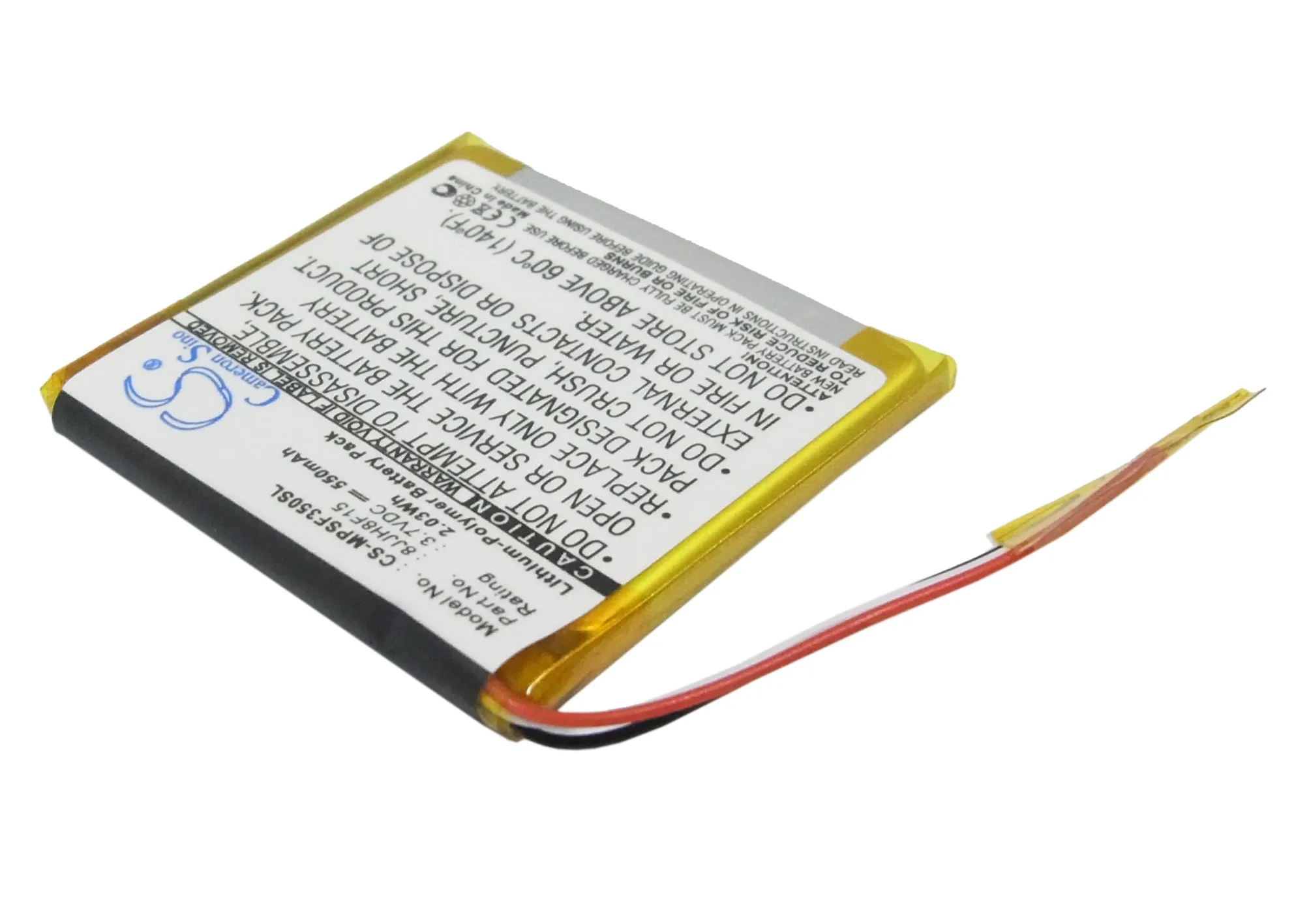 Cameron Sino для SanDisk 8JJH8F15 Sansa Fuze 4 Гб 8 550 мАч|Аккумуляторы мобильных телефонов| |