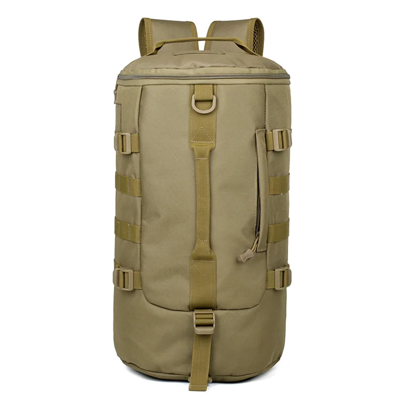 Brown 40L Открытый военный тактический рюкзак Кемпинг походные рюкзаки ручная сумка сумки на плечо Молл тактический Туризм Путешествия Спорт Ba - Цвет: Brown