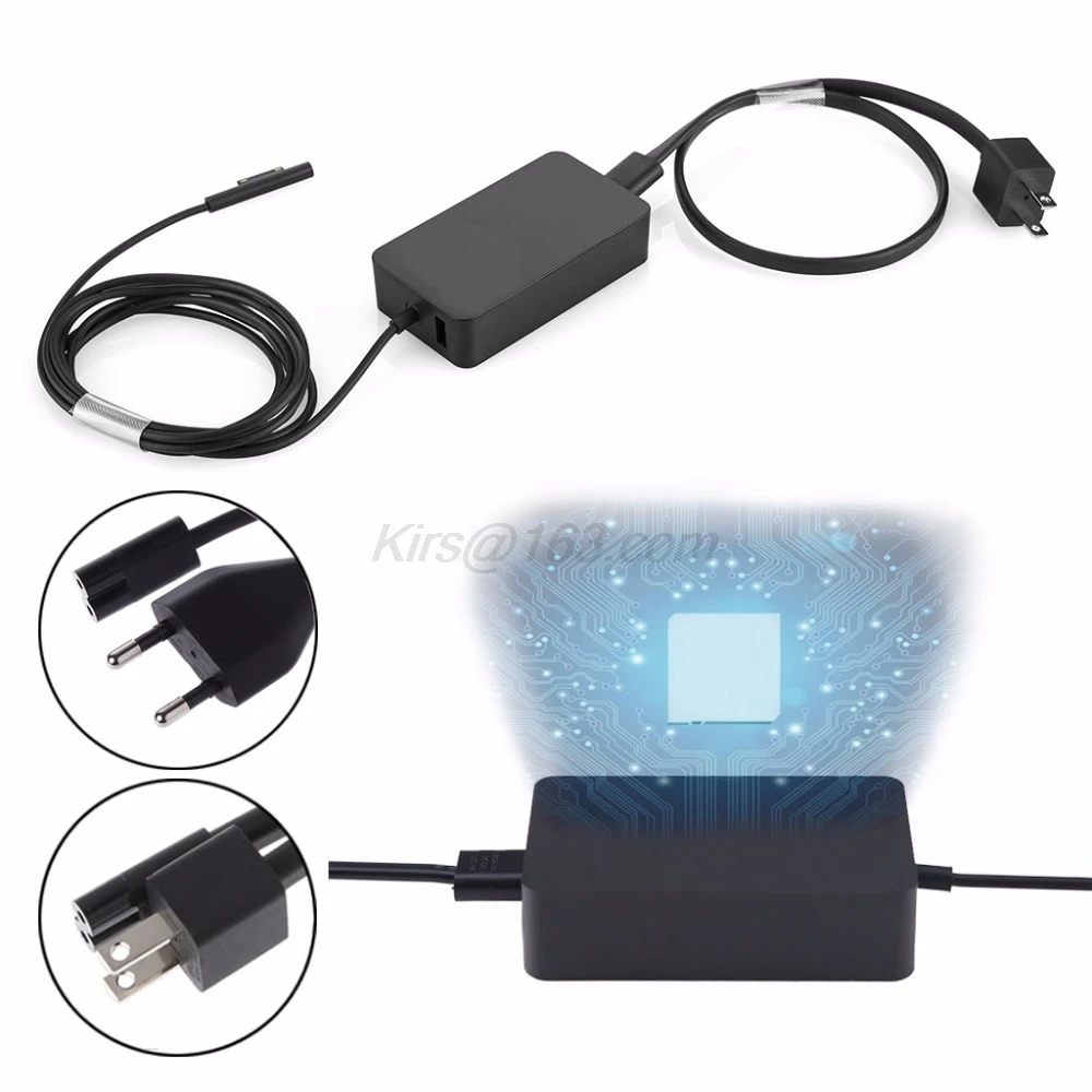 12V 3.6A 45W AC адаптер питания зарядное устройство US/EU вилка для Microsoft Surface Pro 1 2 RT