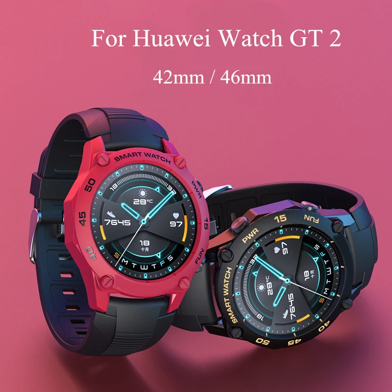 

Чехол для Huawei Watch GT2 GT 2 42 мм 46 мм, ТПУ защитный чехол для смарт-браслета, защитная рамка, сменные прозрачные чехлы