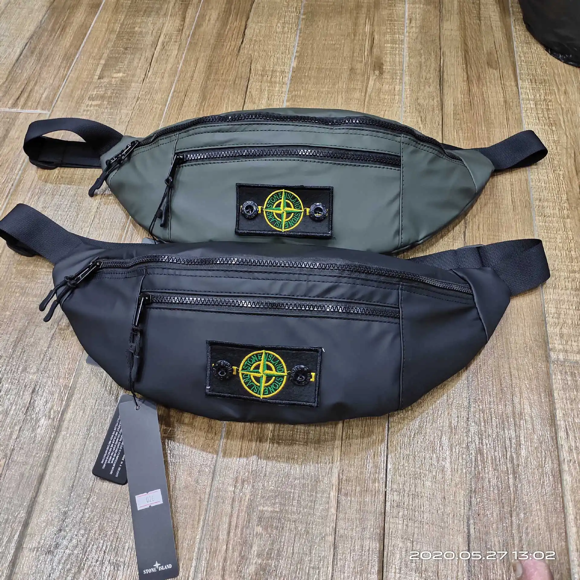 

2020 new STONE stone island functional wind messenger bag ISLAND shoulder bag large capacity men and women same style