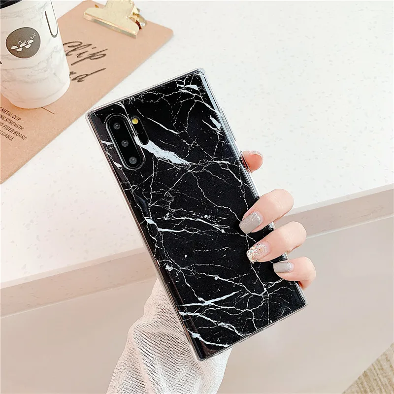 Чехол для Xaomi мягкий силиконовый чехол с мраморной задней крышкой Xiaomi Redmi Note 9 S 8 7 6