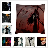 cartoon grim reaper popular anime patterns linen cushion cover pillow case for home sofa car decor pillowcase 45x45cm