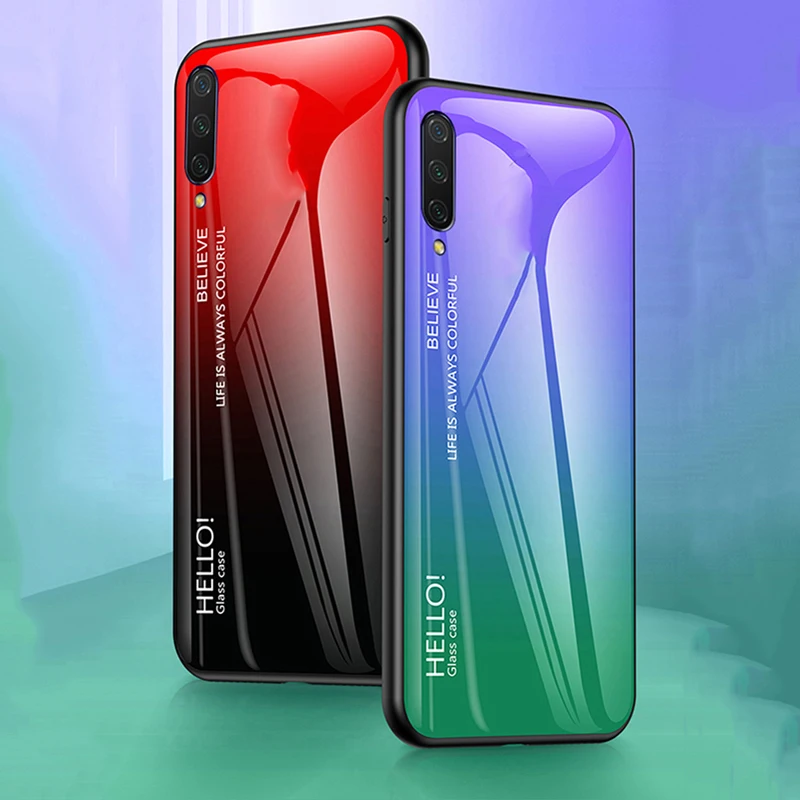 Для huawei honor 9X Премиум-чехол градиентный чехол из закаленного стекла для 9x pro 8X