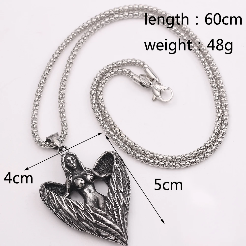 Ожерелье с подвеской в виде крыльев Ангела для женщин | Украшения и аксессуары