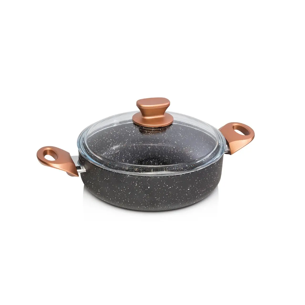 

EWs Matte Black 24 Cm Shallowly Pots