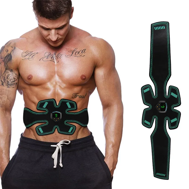 Беспроводной стимулятор мышц 6 режимов умный фитнес тренажер для брюшного пресса