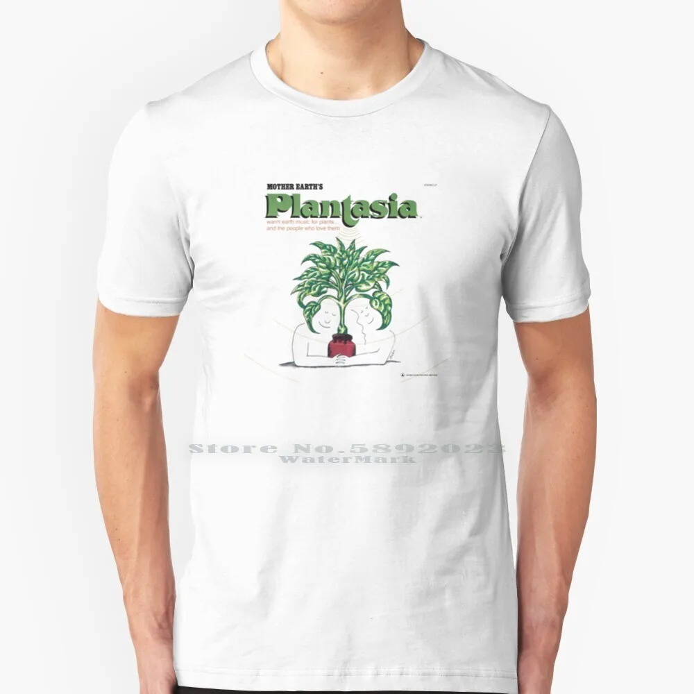 

Plantasia Plant Lovers T Shirt Cotton 6XL Plants Vegan Music Synth Radiohead M83 Mother Earth Earth Day