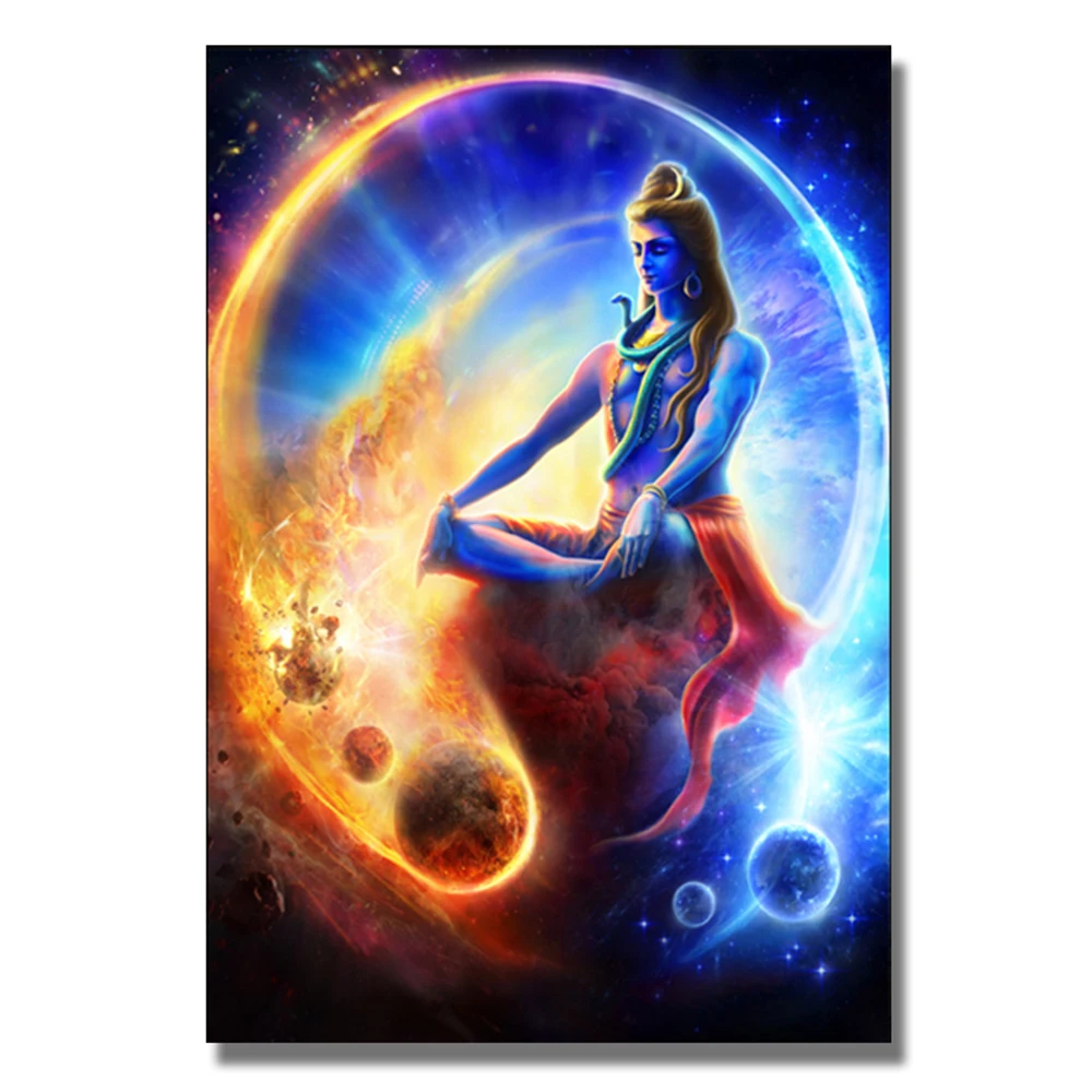 Постеры и принты на холсте с изображением бога Шивы | Дом сад