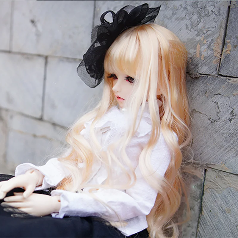 1/3 1/4 1/6 Bjd парик модный волнистый мохеровый провод SD для BJD куклы|Куклы| |