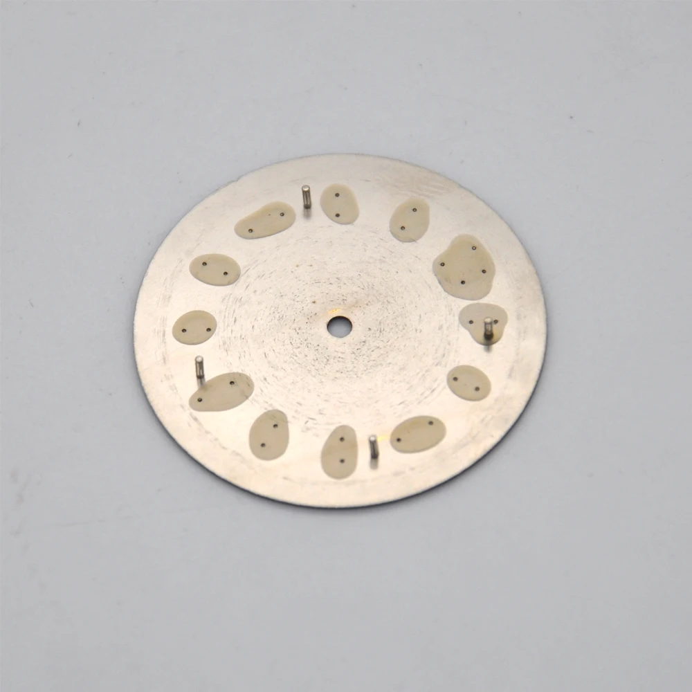 Детали часов 33 5 мм синий циферблат часы светящиеся циферблаты лицо Fit Miyota 8205/8215/821A