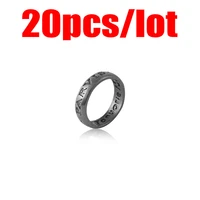 20 pcslot new game uncharted 4a thiefs end drake alloy ring cosplay accessories metal pendant fashion mans jewelry 6k28