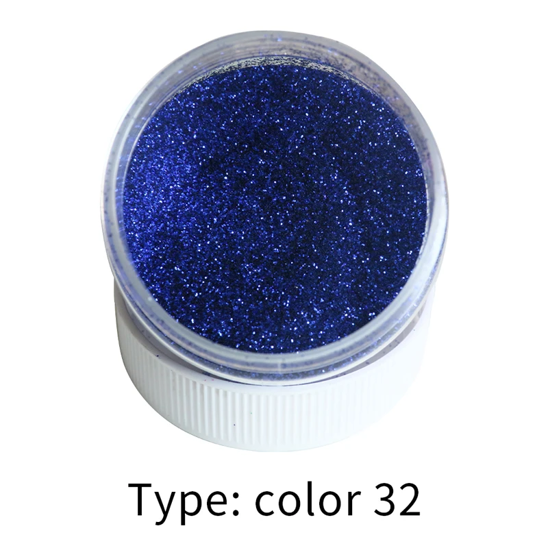 Цветной 32 блестящий тонкий яркий гальванический материал жемчужный порошок