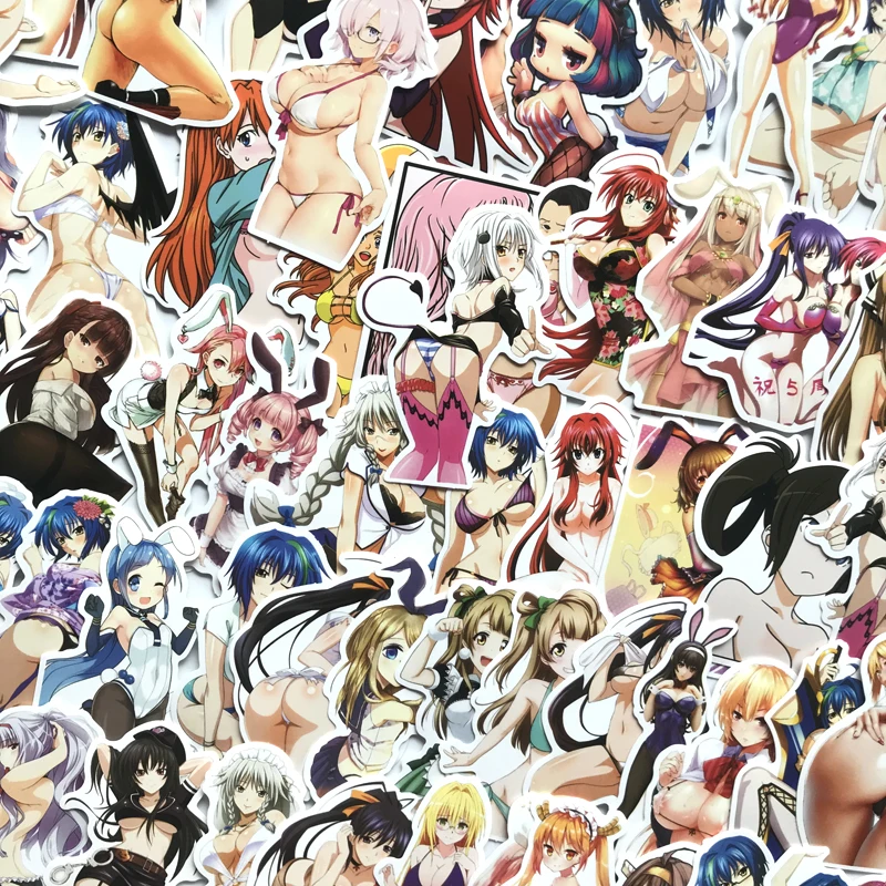70 шт. Сексуальная японская мультяшная Аниме красота девушки Сделай Сам ПВХ