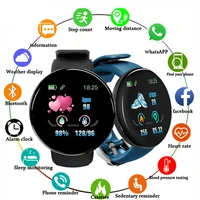 smart watch round sports waterproof smartwatch men women fitness tracker blood pressure monitor smartwatch clock for android ios