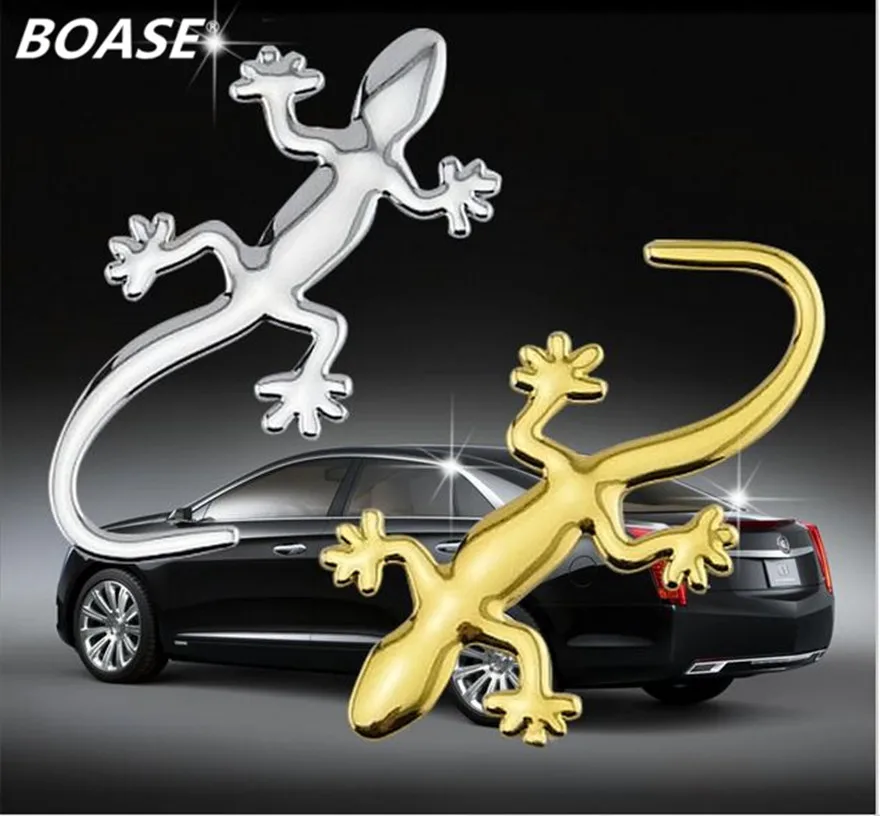 Автомобильный Стайлинг 3D металлические Gecko Наклейки с ящерицей для Rio k2 k3 K4 k5 Cadenza