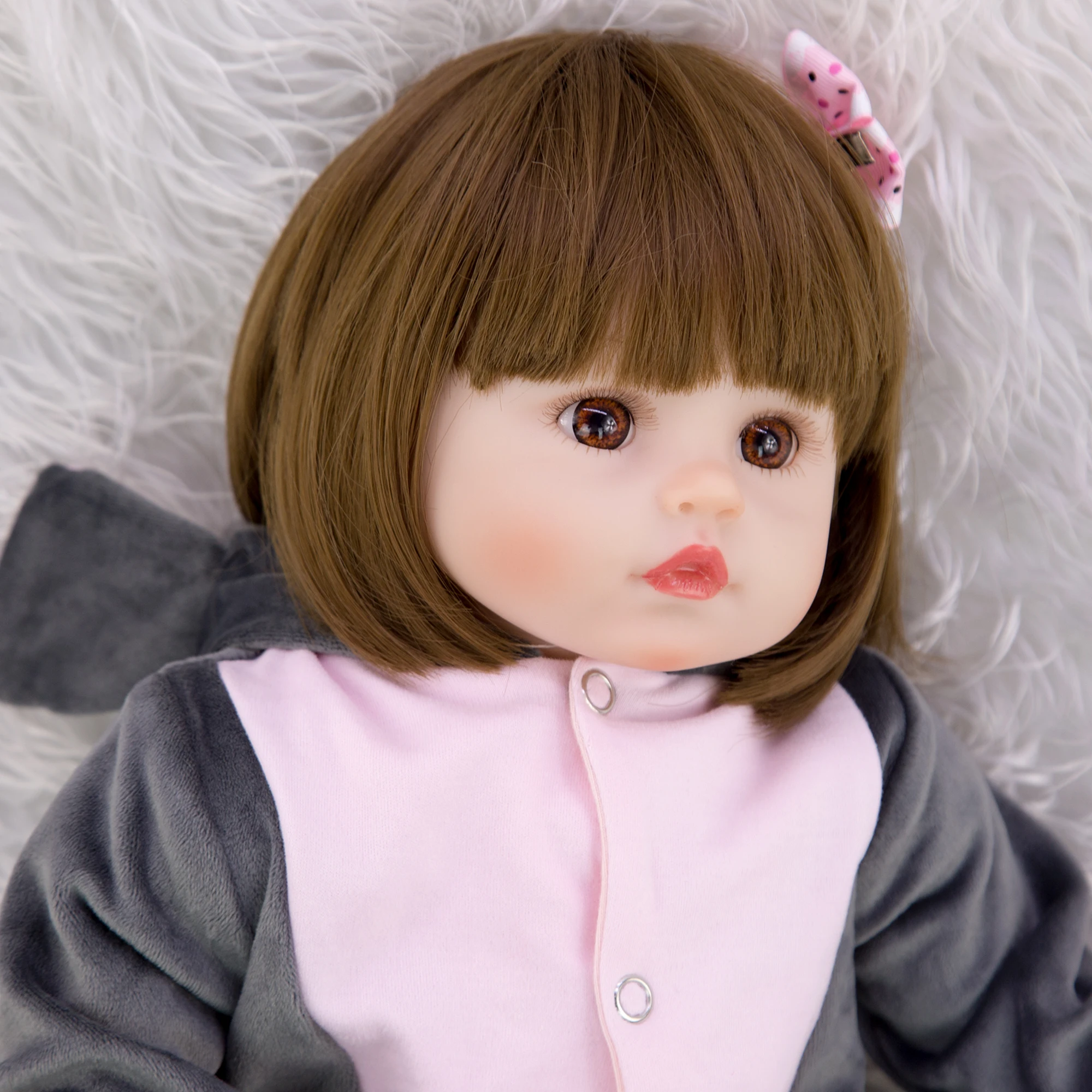 Мягкие силиконовые куклы-Младенцы KEIUMI 18 дюймов мультяшная игрушка-слон так