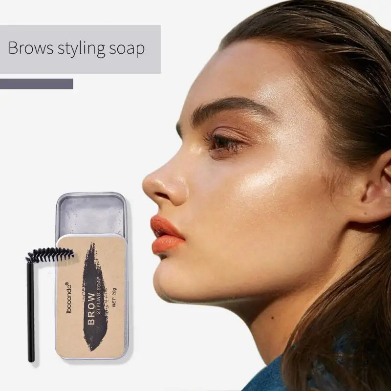 

1PC 3D Feathery Brows Setting Gel Waterproof Soap Brow Makeup Kit Lasting Eyebrow Gel Women Eyebrow Tint Pomade Cosmetics TSLM2