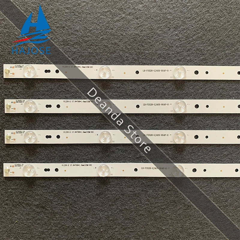 Новый 20 шт. 9 светодиодный Светодиодный подсветка полосы для 40PFK4509 40pft5300 40pff5655 LB F3528