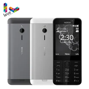 factory unlocked nokia 230 gsm 2 8 dual single sim card 2mp englishhebrewarabicrussian keyboard used mobile phone free global shipping