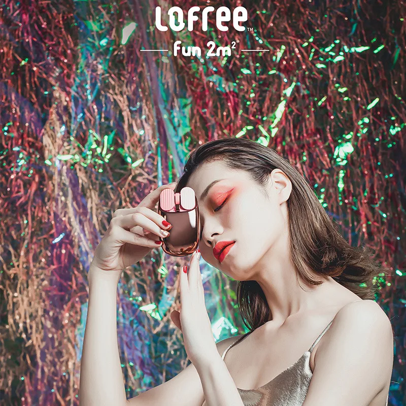 LOFREE/Lofie розовое золото цветение беспроводная Bluetooth мышь компьютер ноутбук