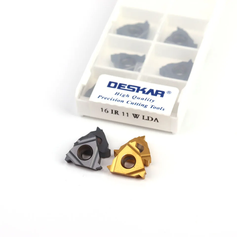 DESKAR 16ER 16IR 8W 9W 10W 11W 12W 14W 16W 18W 19W 20W 24W LDA LDC P.M.K. Резьбовая вставка токарный инструмент с