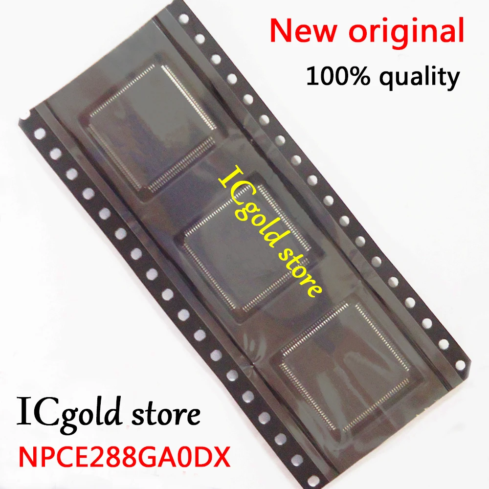 

2pcs NPCE288GA0DX NPCE288GAODX QFP-128