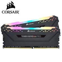 CORSAIR VENGEANCE DDR4 RAM DIMM Desktop RGB light Memory Black 8GB 16GB 32GB 3000MHz 3200MHz 3600MHz DIMM Desktop Memory