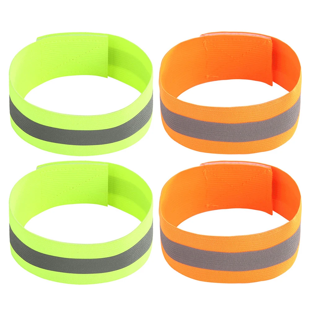 

Night Reflective Safety Belt Night Run Armband For Outdoor Sports Night Running Cycling Jogging Arm Strap Luminous Arm Band