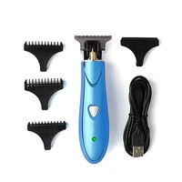 hair clipper usb rechargeable home portable hair clipper intelligent variable light design rounded stainless steel cutter head