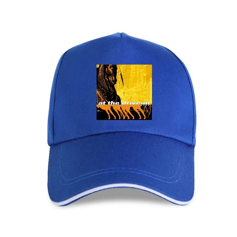 

New AT THE DRIVE IN Relationship Of Command Rock Band Men's Black Tops Size S-3XL Baseball cap Personality Custom