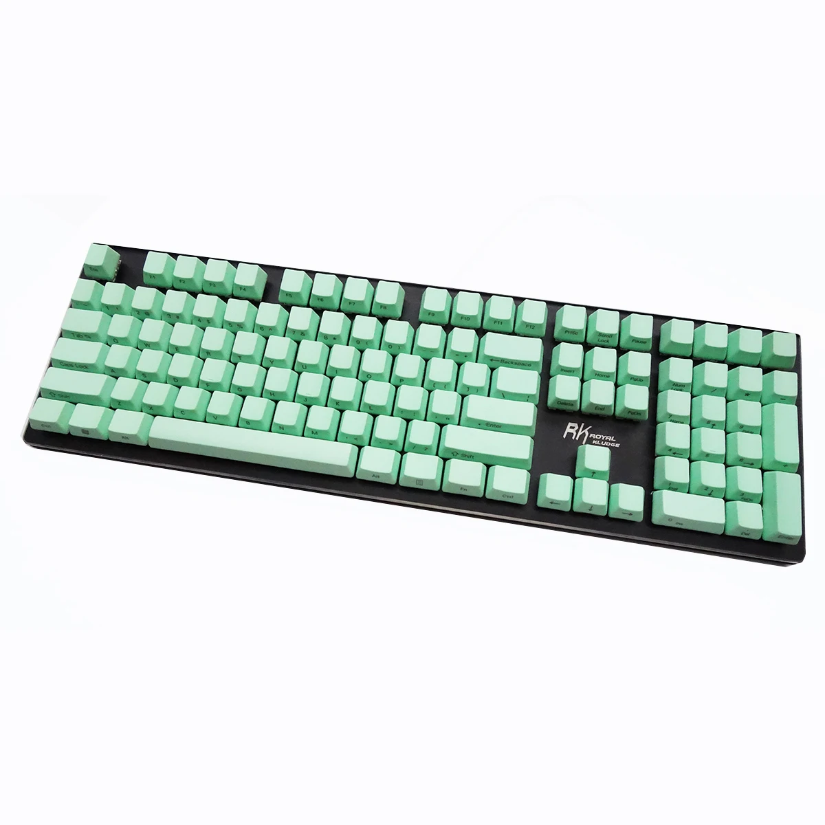 OEM мятный зеленый толстый колпачок клавиш PBT раскладка ANSI верхняя или боковая