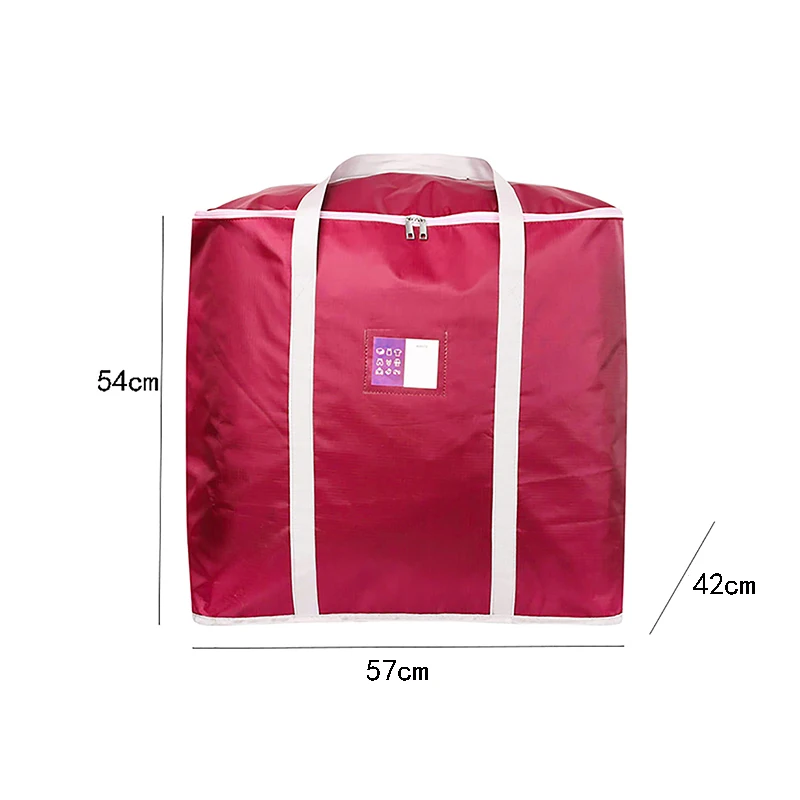 

Oxford Cloth Family Clothes Storage Box Organizer Clothes Quilt Pillow Blanket Storage Bag Save Space Dampproof Sorting Bag