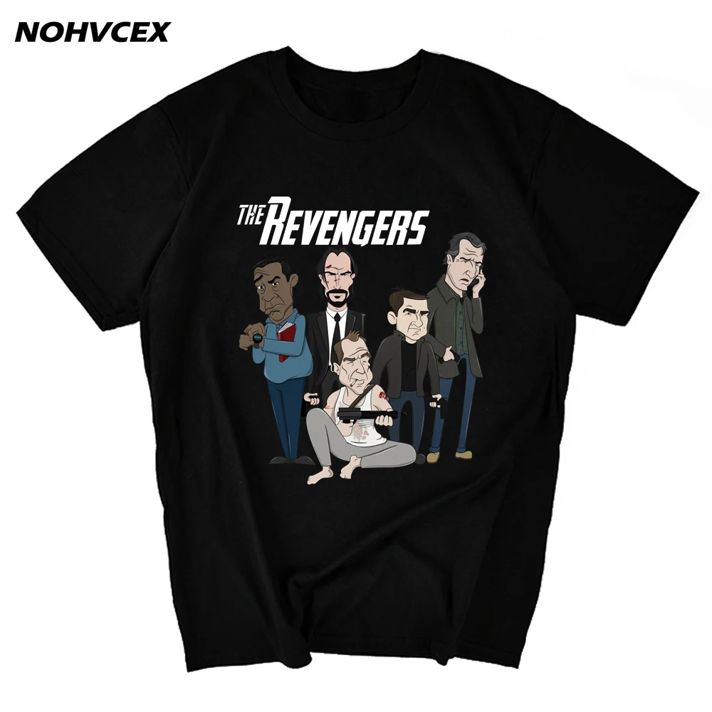 Футболка с поклонником фильма Джон фитиль Баба Яга Кеану Ривз | Мужская одежда