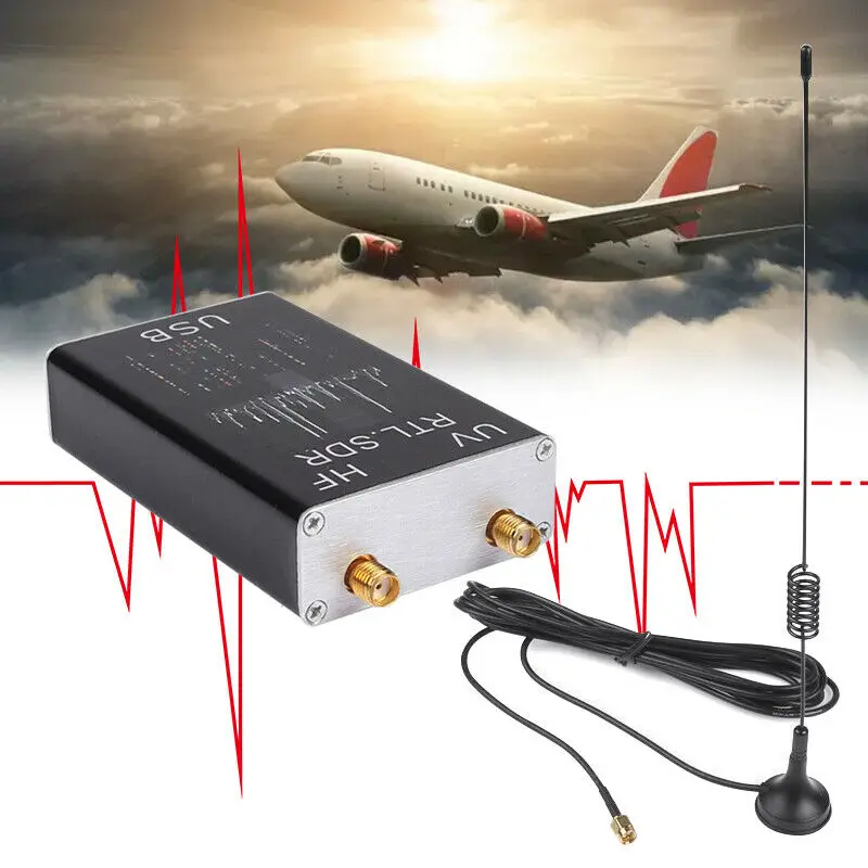 100 кГц 1 7 ГГц полный диапазон UV HF RTL SDR USB тюнер приемник R820T + 8232U Любительское