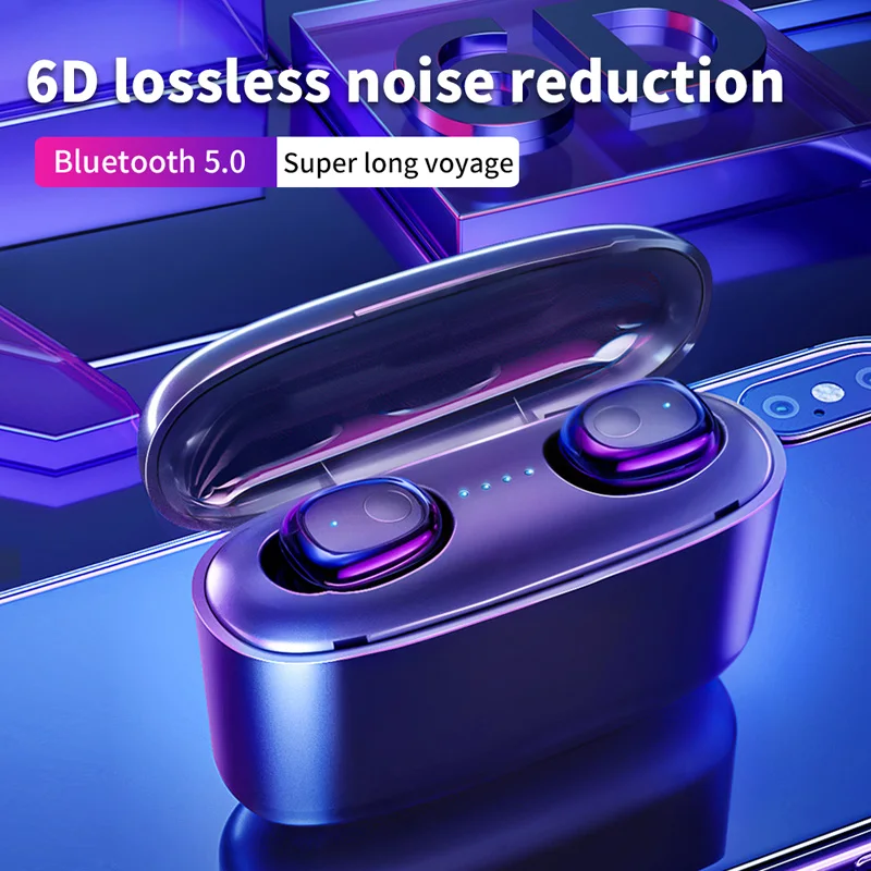 2019 Лучшие Настоящие беспроводные наушники Bluetooth 5 0 Спортивная музыка стерео 3500