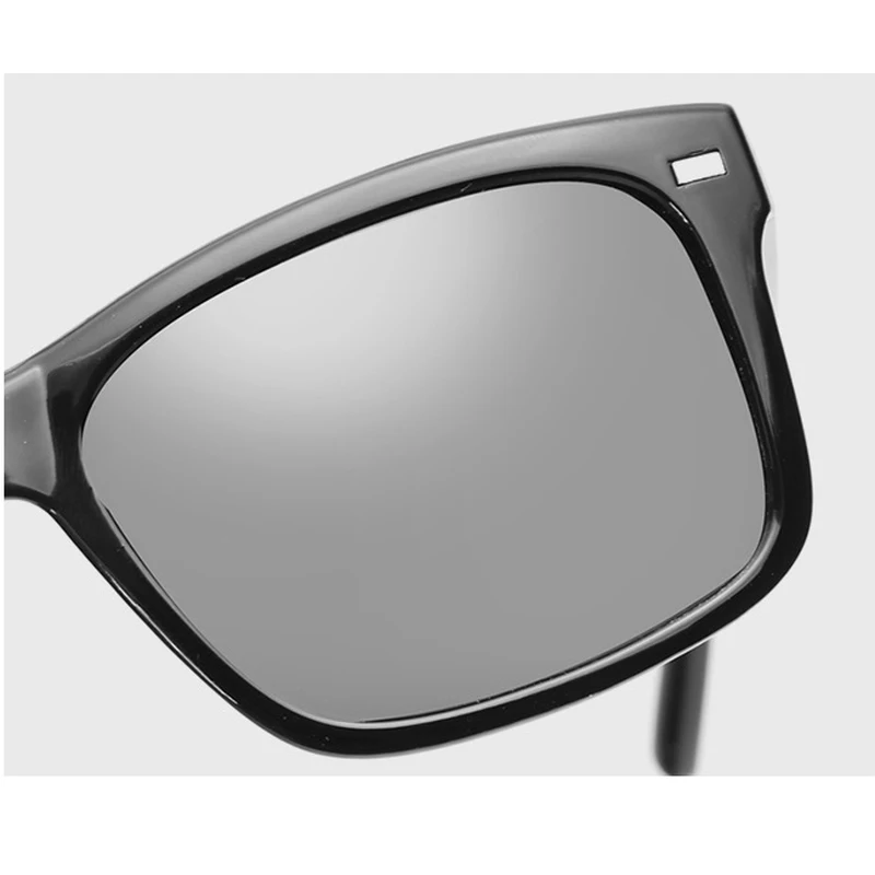 Солнцезащитные очки для мужчин и женщин квадратные поляризационные фотохромные