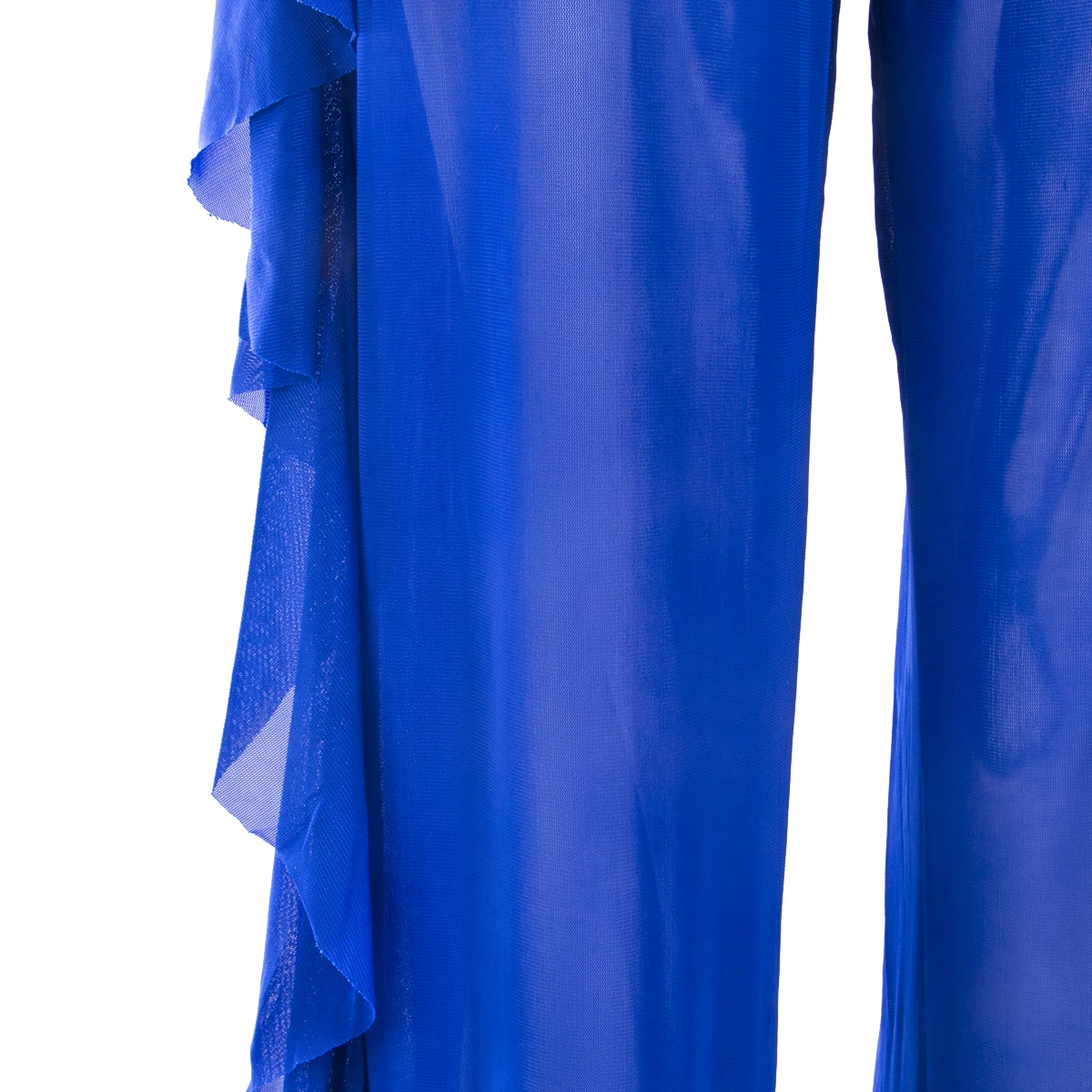 

Sexy Women High Waist Bikini Beach Cover Up Swimwear See Through Hollow Out Flared Leg Mesh Summer Female Swimsuit Beachwear