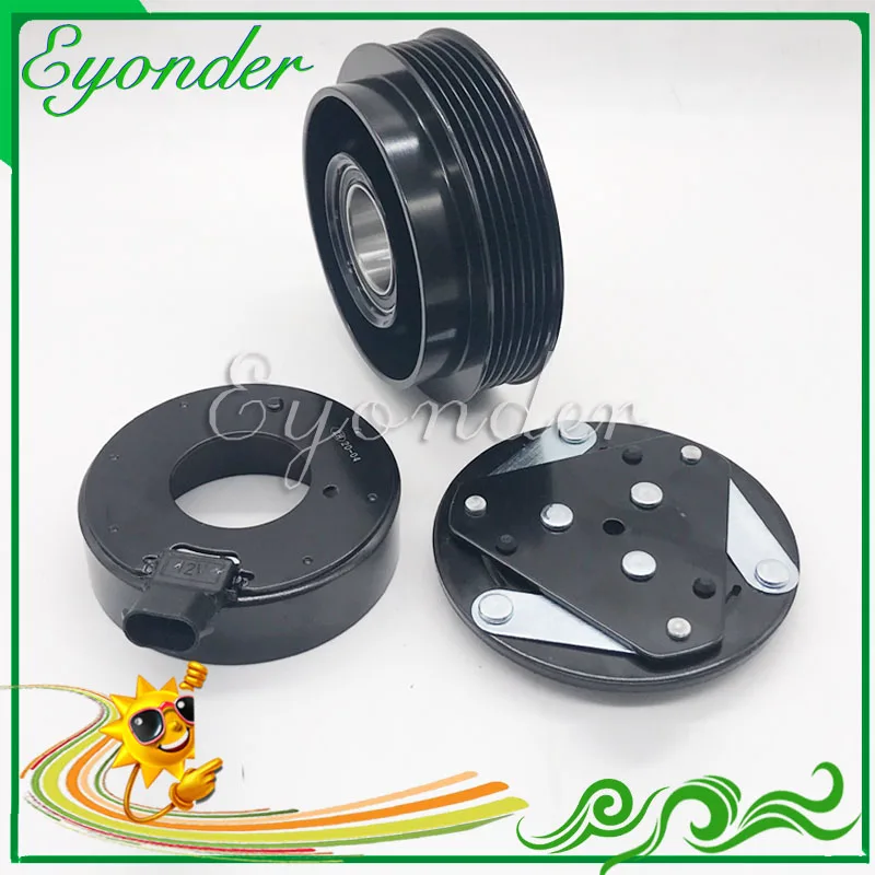 Компрессор кондиционера AC A/C магнитный шкив сцепления для Chevrolet CAPTIVA C100 C140 2 4 4803455