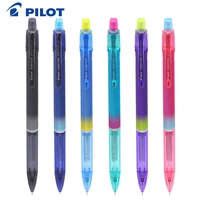 6pcs japan pilot hfst20r color automatic pencil shakes out lead 0 5 dazzling color pen holder drawing sketch student stationery
